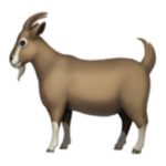 Goatstreetgo-goat-emoji